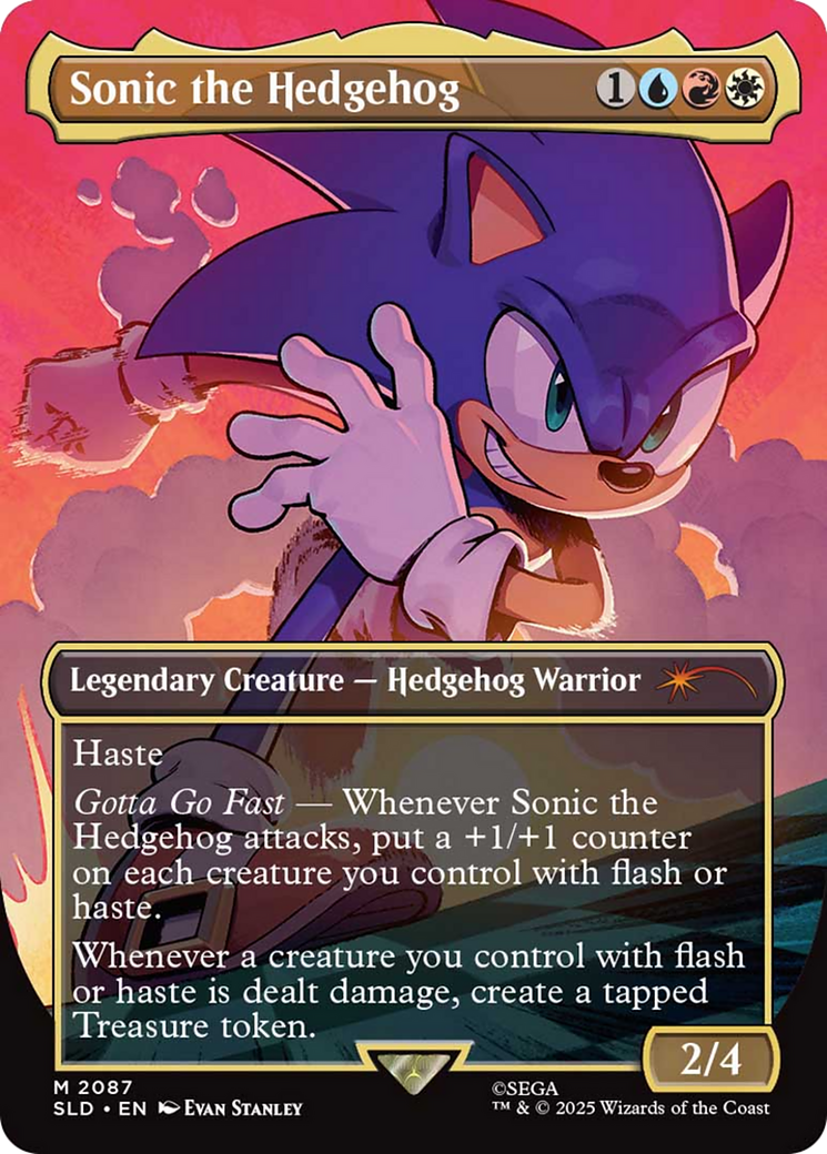 Sonic the Hedgehog | Secret Lair Drop #2087 [foil]