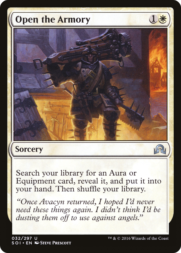 Open the Armory | Shadows over Innistrad #32 [foil]