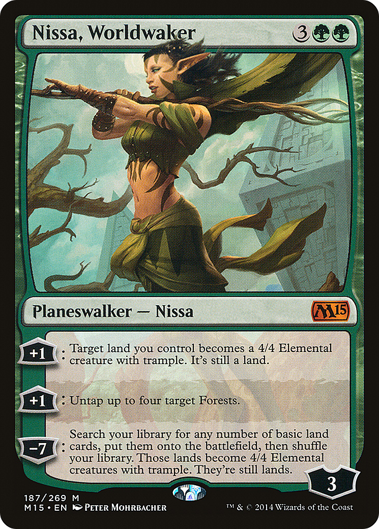 Nissa, Worldwaker | Magic 2015 #187