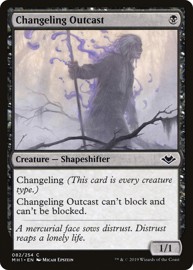 Changeling Outcast | Modern Horizons #82 [foil]