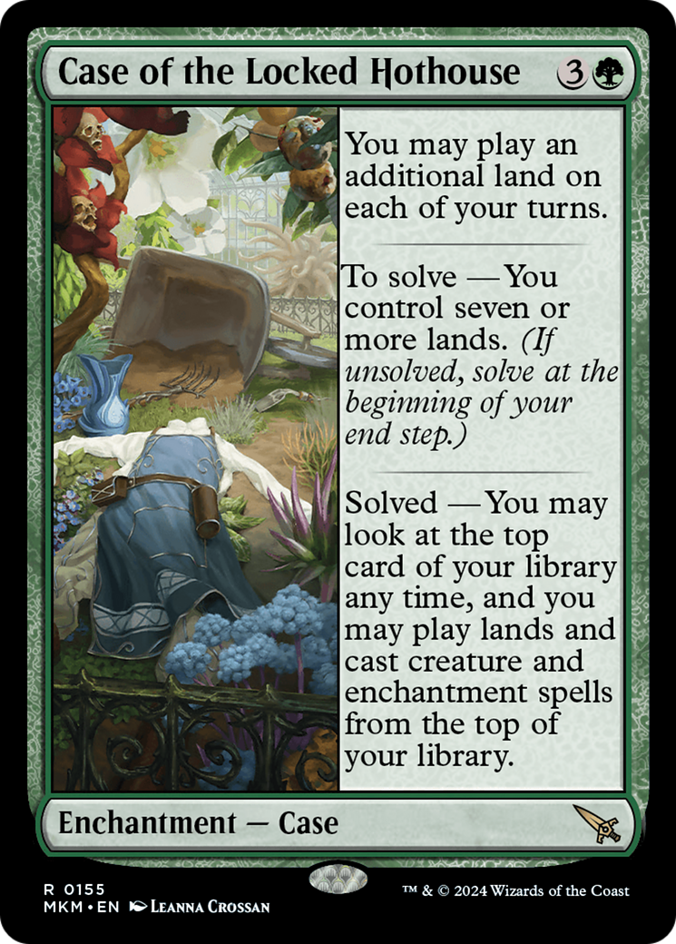 Case of the Locked Hothouse | Murders at Karlov Manor #155 [foil]