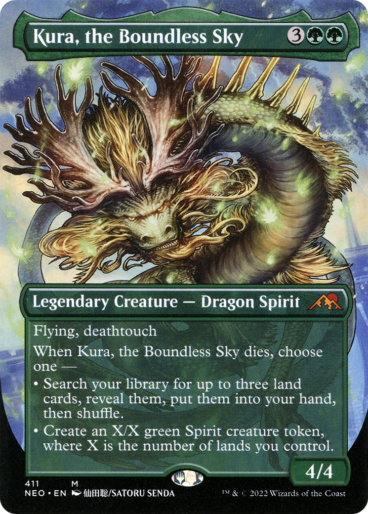 Kura, the Boundless Sky | Kamigawa: Neon Dynasty #411 [foil]