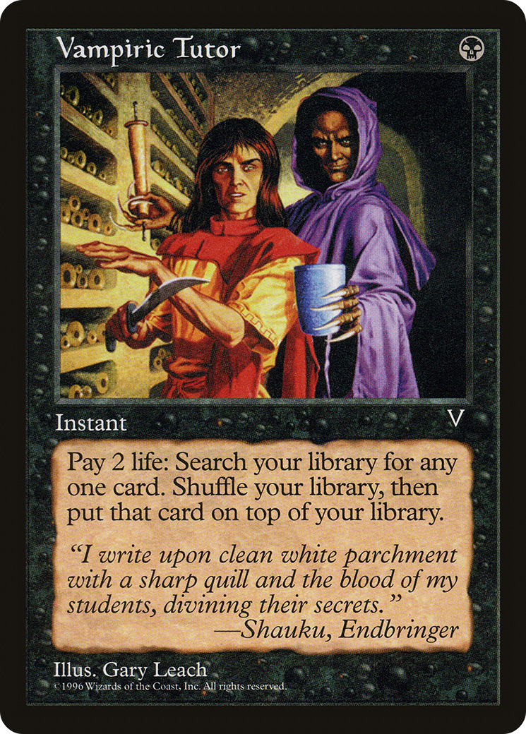 Vampiric Tutor | Visions #72