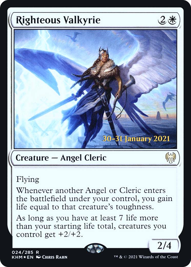 Righteous Valkyrie | Kaldheim Promos #24s [foil]
