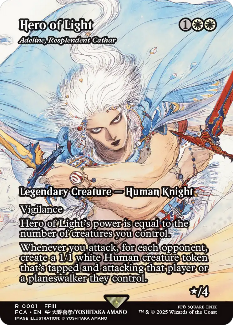 Adeline, Resplendent Cathar | Final Fantasy: Through the Ages #1 [foil]