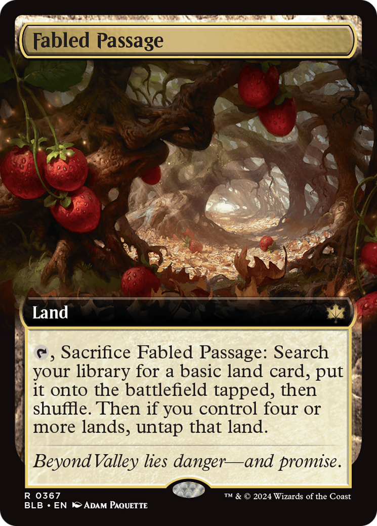 Fabled Passage | Bloomburrow #367 [foil]
