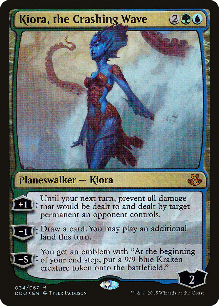 Kiora, the Crashing Wave | Duel Decks: Elspeth vs. Kiora #34 [foil]