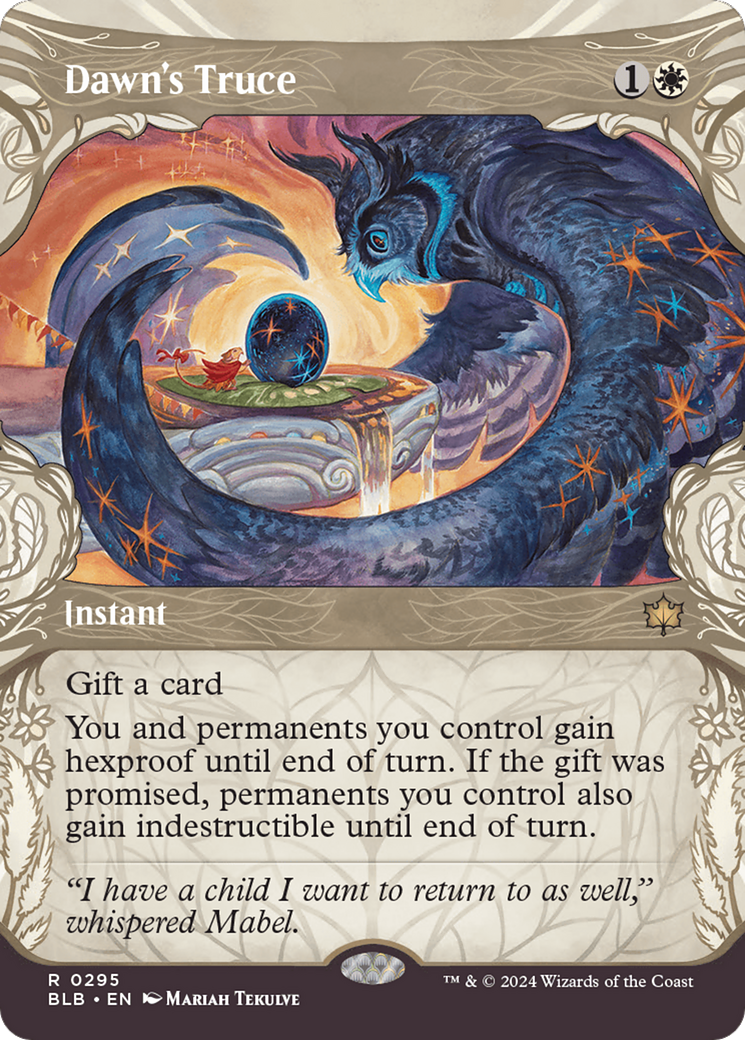 Dawn's Truce | Bloomburrow #295 [foil]
