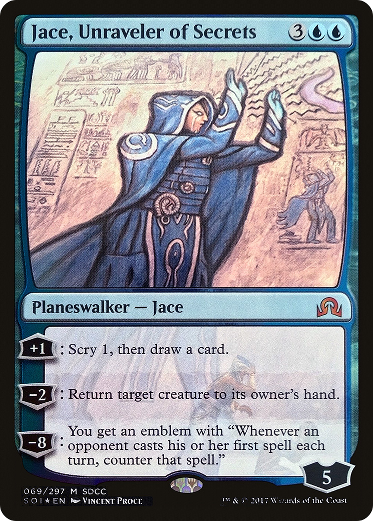 Jace, Unraveler of Secrets | San Diego Comic-Con 2017 #69 [foil]