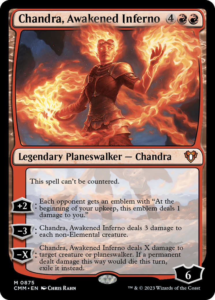 Chandra, Awakened Inferno | Commander Masters #875