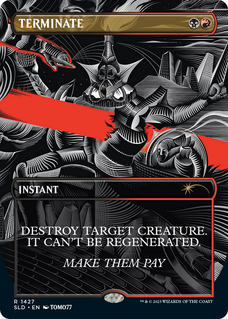 Terminate | Secret Lair Drop #1427 [foil]