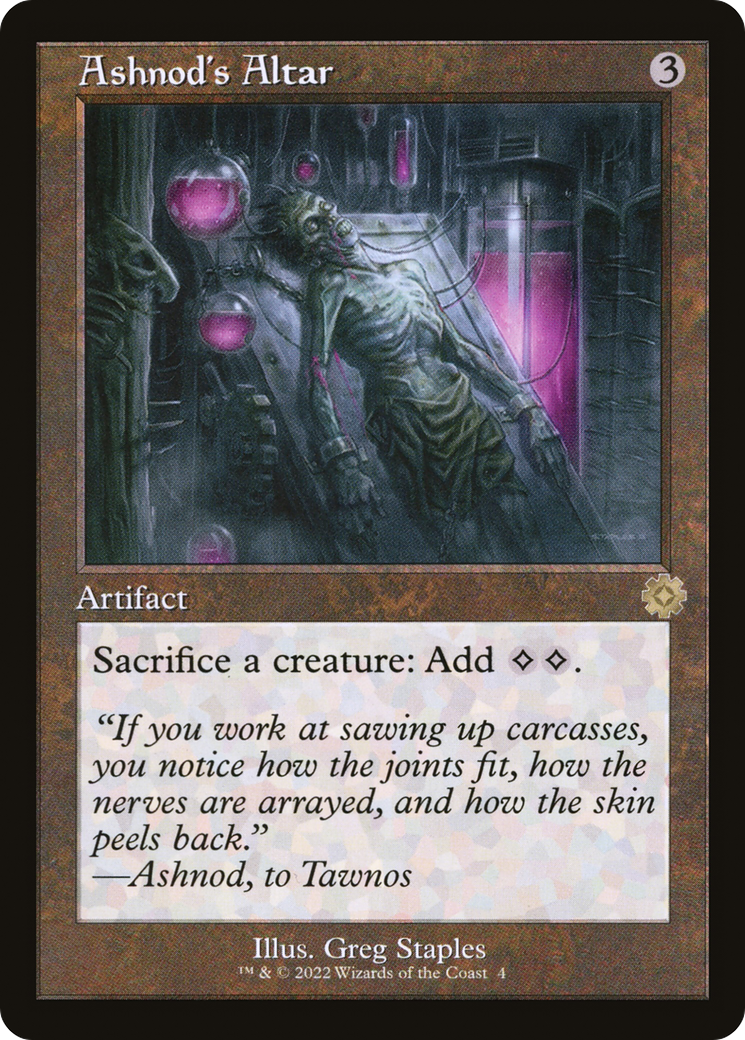 Ashnod's Altar | The Brothers' War Retro Artifacts #4 [foil]