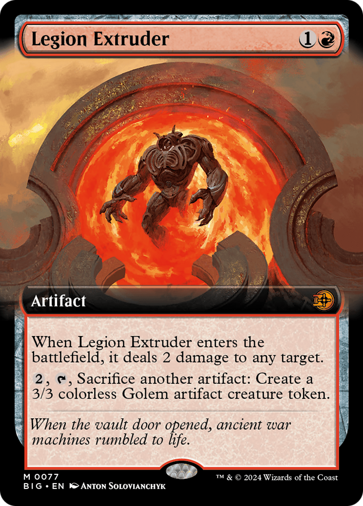 Legion Extruder | The Big Score #77 [foil]