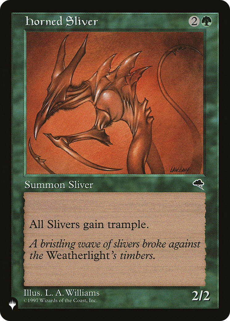Horned Sliver | The List #TMP-234