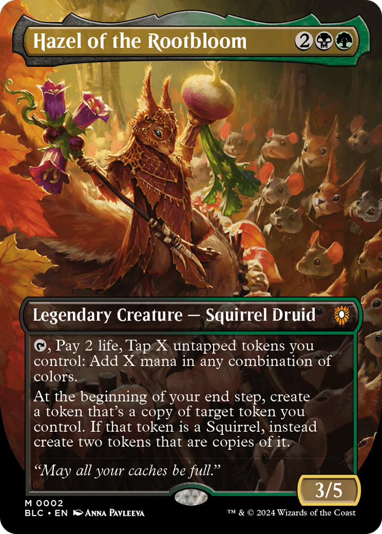 Hazel of the Rootbloom | Bloomburrow Commander #2 [foil]