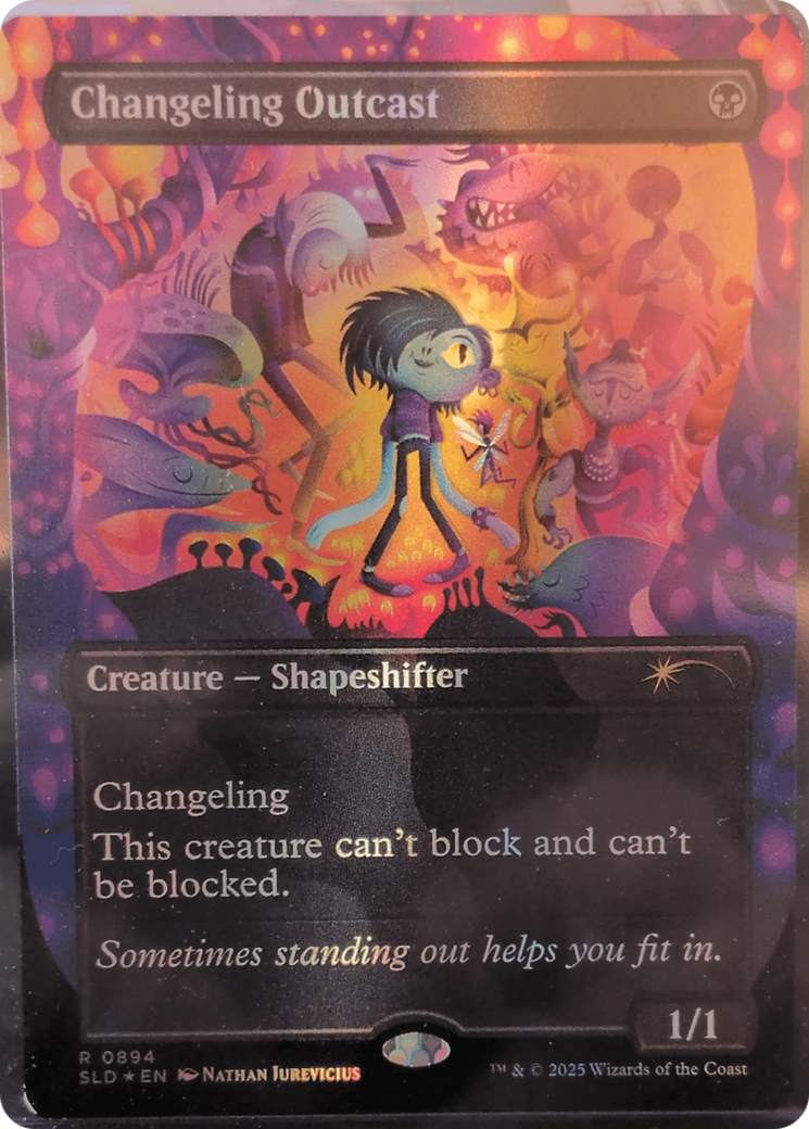 Changeling Outcast | Secret Lair Drop #894 [foil]