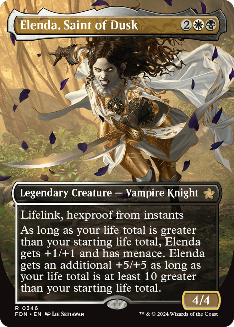 Elenda, Saint of Dusk | Foundations #346 [foil]