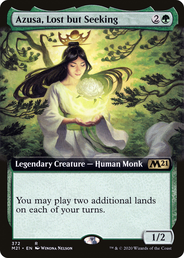 Azusa, Lost but Seeking | Core Set 2021 #372