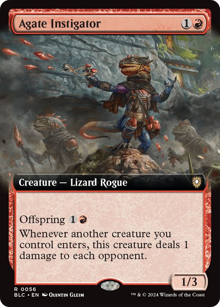 Agate Instigator | Bloomburrow Commander #56