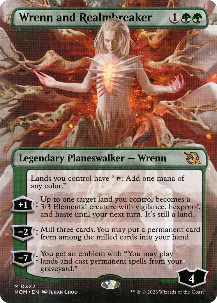 Wrenn and Realmbreaker | March of the Machine #322 [foil]
