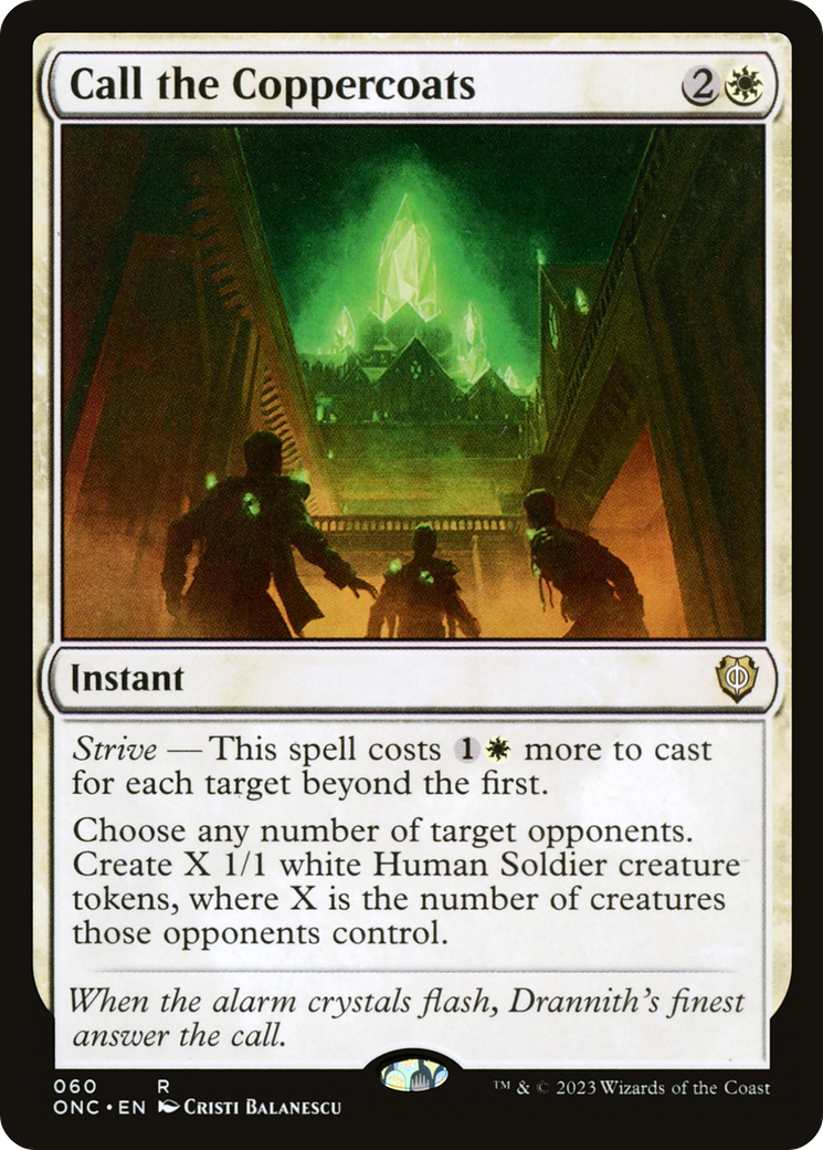 Call the Coppercoats | Phyrexia: All Will Be One Commander #60