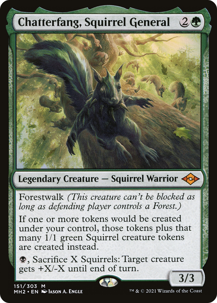 Chatterfang, Squirrel General | Modern Horizons 2 #151