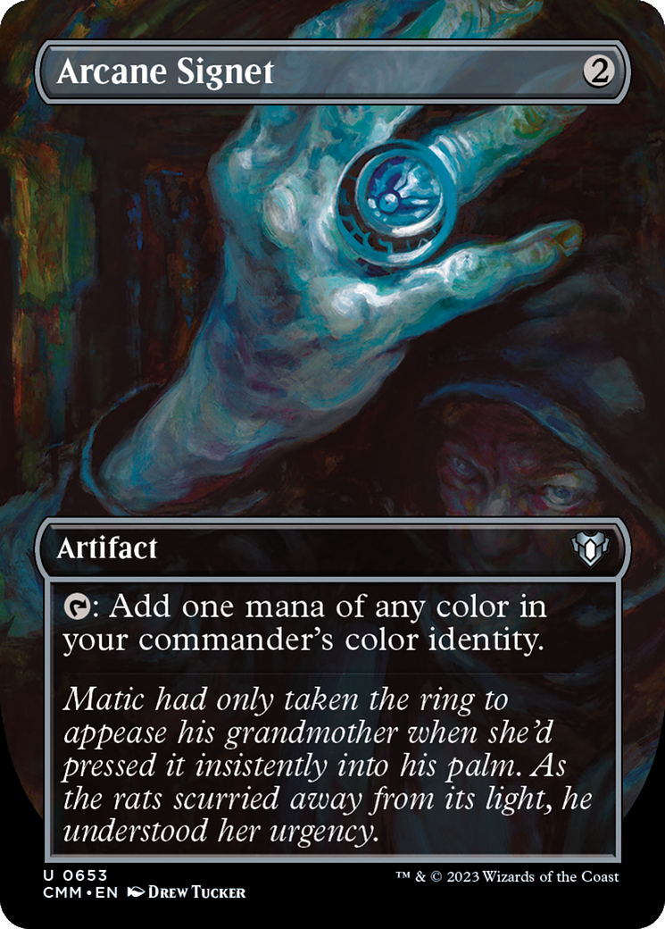 Arcane Signet | Commander Masters #653 [foil]