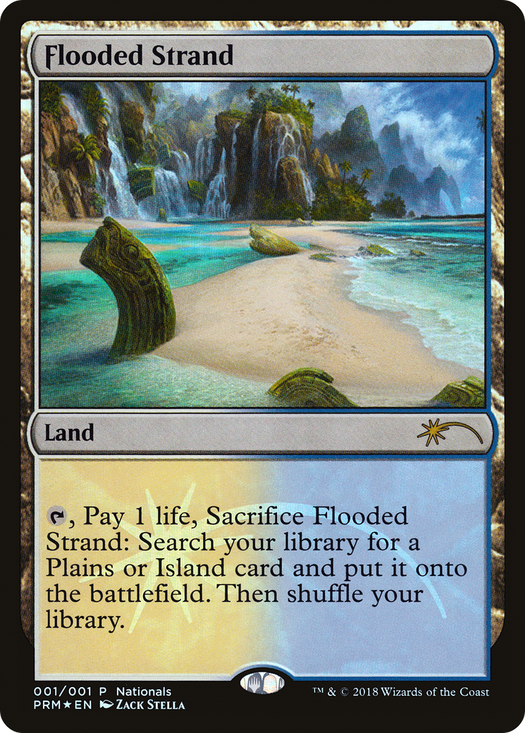 Flooded Strand | Nationals Promos #2018 [foil]