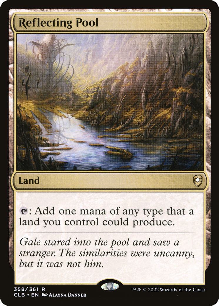 Reflecting Pool | Commander Legends: Battle for Baldur's Gate #358 [foil]