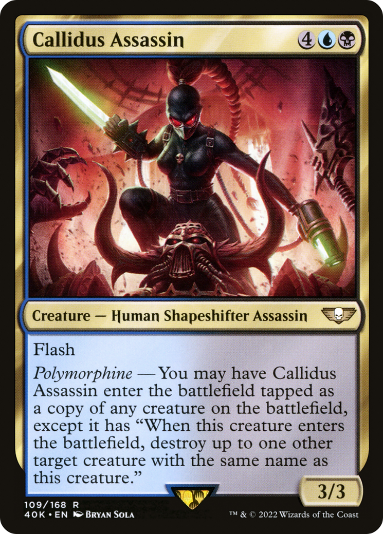 Callidus Assassin | Warhammer 40,000 Commander #109