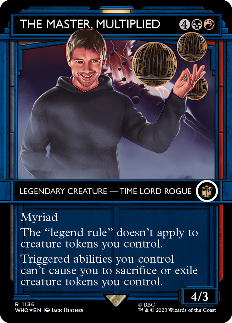 The Master, Multiplied | Doctor Who #1136 [foil]