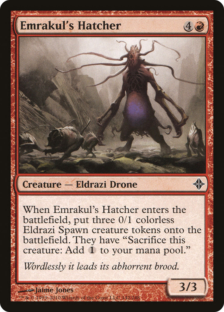 Emrakul's Hatcher | Rise of the Eldrazi #142 [foil]