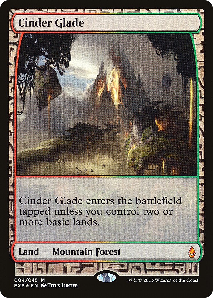 Cinder Glade | Zendikar Expeditions #4 [foil]