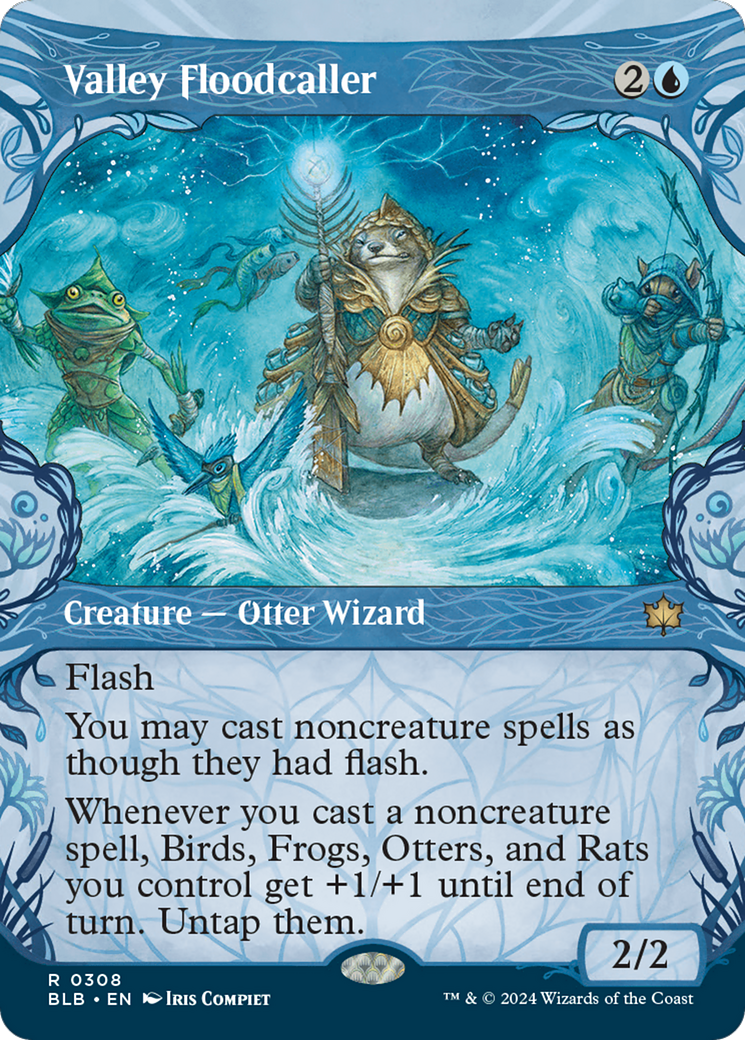 Valley Floodcaller | Bloomburrow #308 [foil]