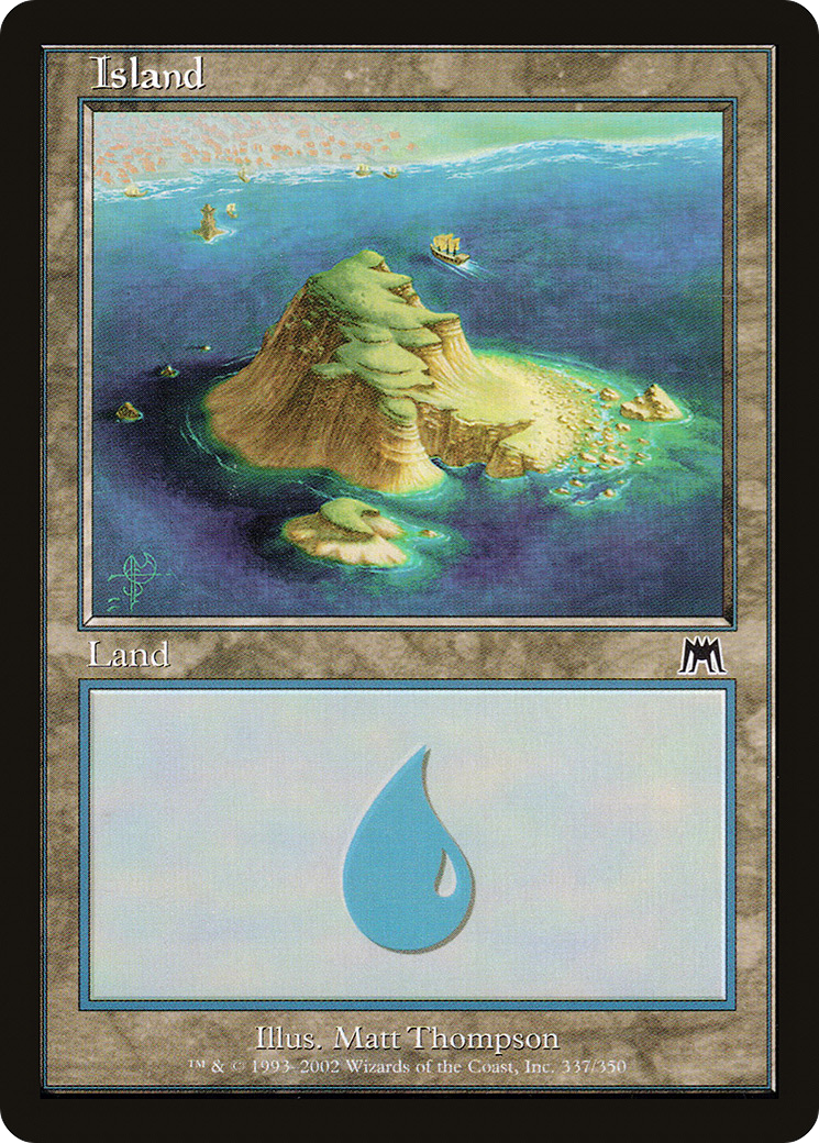 Island | Onslaught #337 [foil]