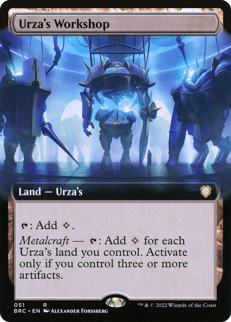 Urza's Workshop | The Brothers' War Commander #51