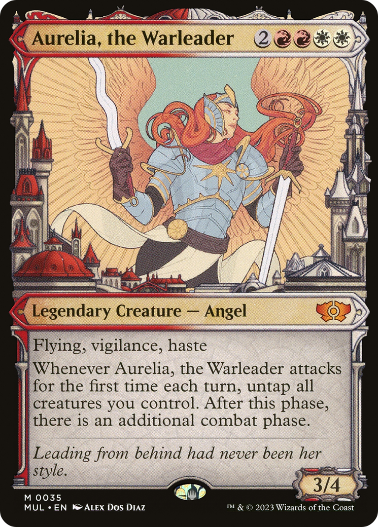 Aurelia, the Warleader | Multiverse Legends #35 [foil]