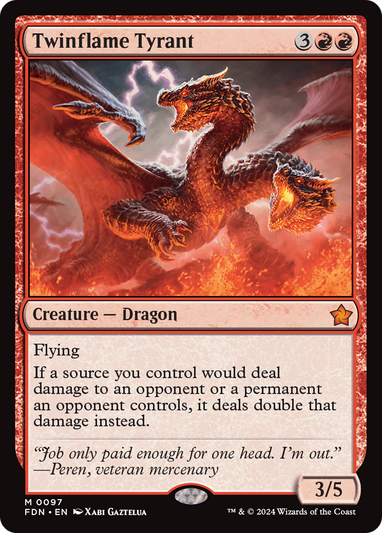 Twinflame Tyrant | Foundations #97 [foil]