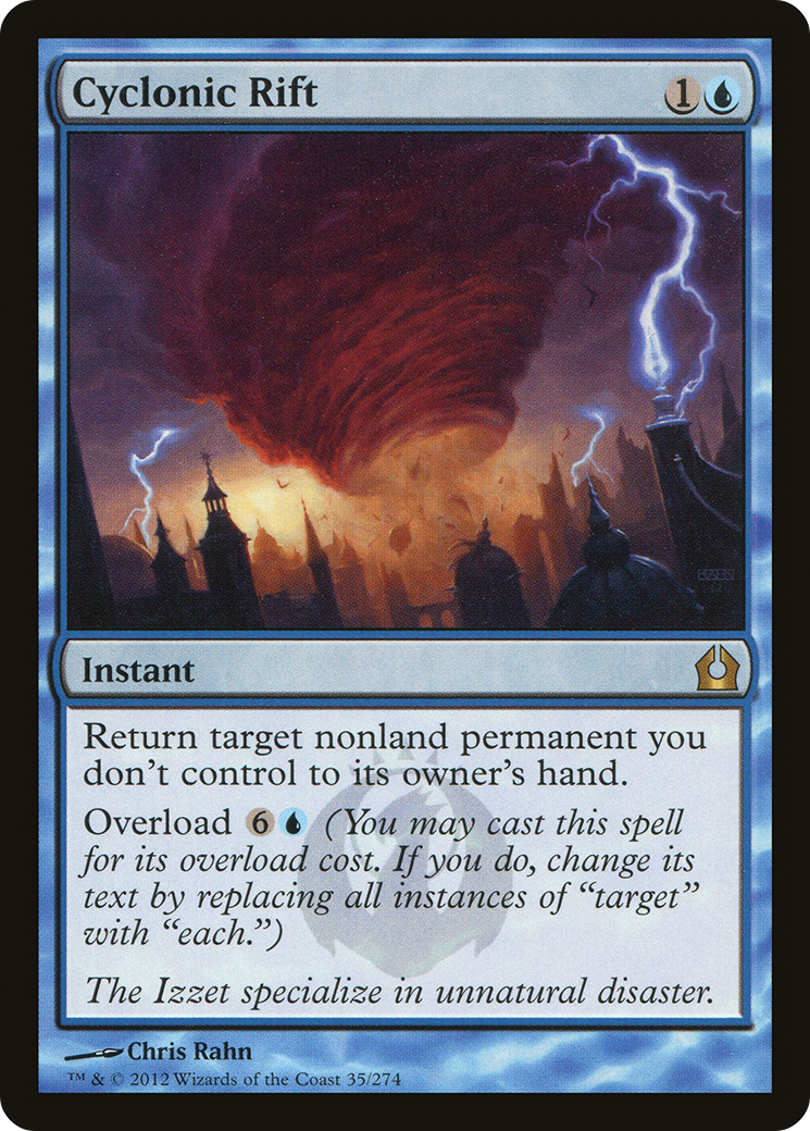 Cyclonic Rift | Return to Ravnica #35 [foil]