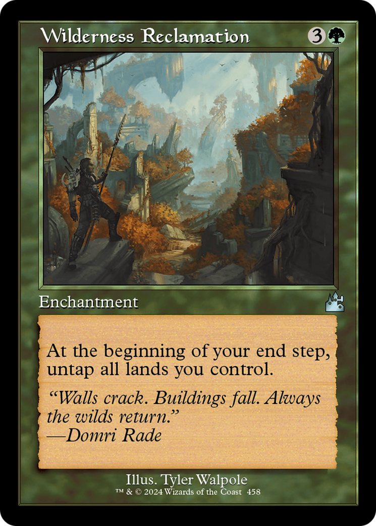 Wilderness Reclamation | Ravnica Remastered #458 [foil]