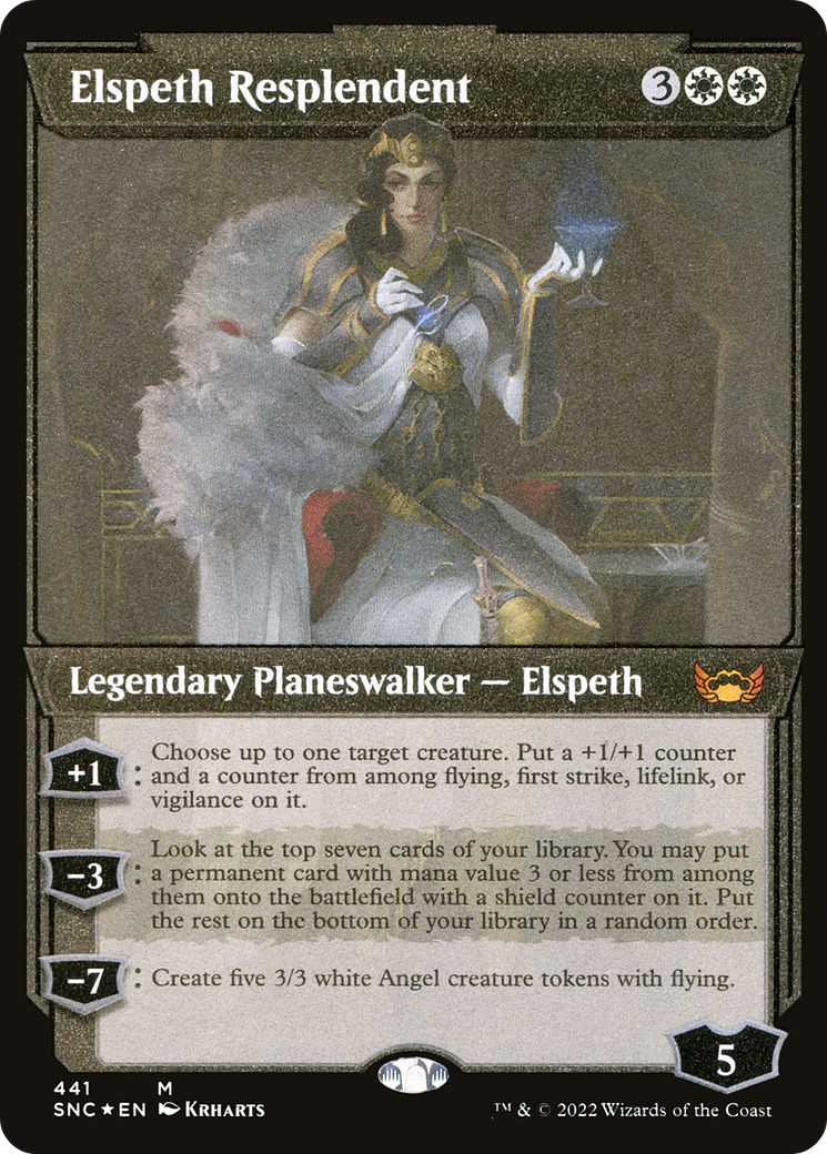 Elspeth Resplendent | Streets of New Capenna #441 [etched]