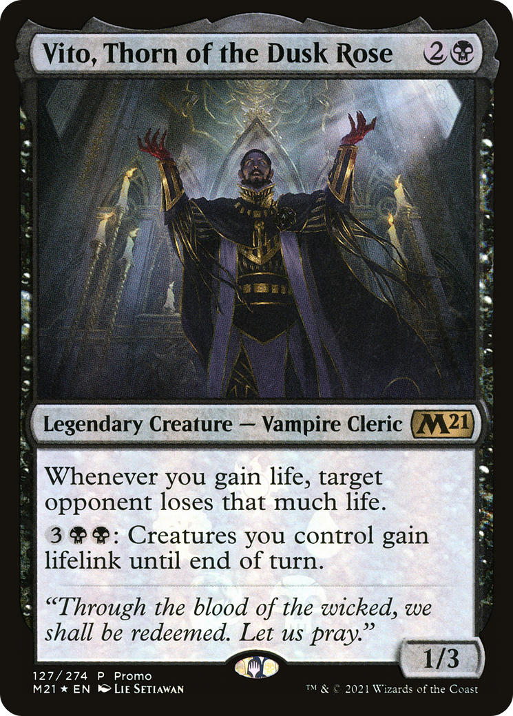 Vito, Thorn of the Dusk Rose | Resale Promos #127 [foil]