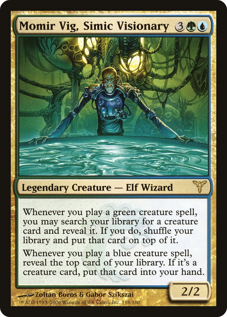 Momir Vig, Simic Visionary | Dissension #118