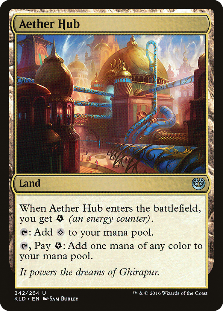 Aether Hub | Kaladesh #242 [foil]