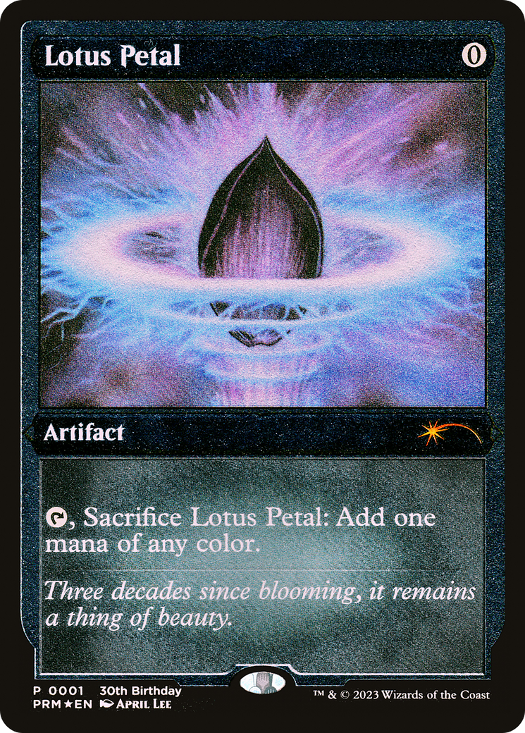 Lotus Petal | 30th Anniversary Misc Promos #2 [etched]