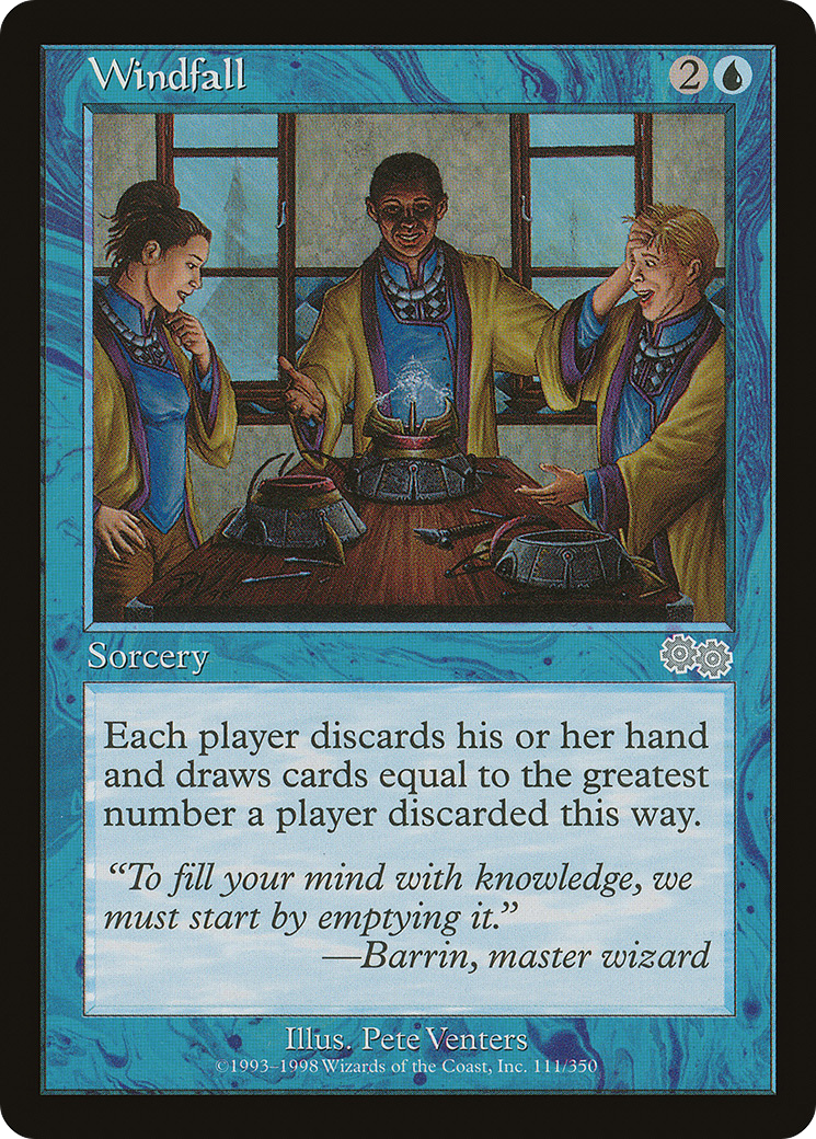 Windfall | Urza's Saga #111