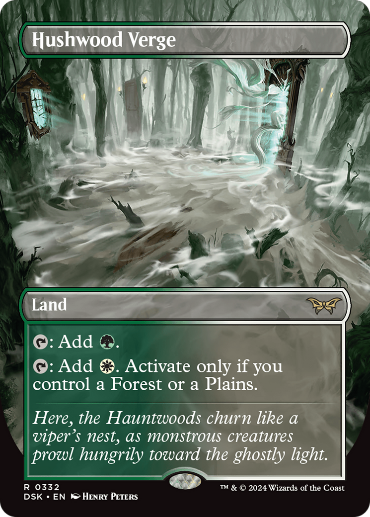 Hushwood Verge | Duskmourn: House of Horror #332 [foil]