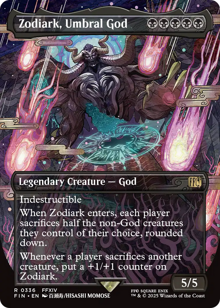 Zodiark, Umbral God | Final Fantasy #336 [foil]