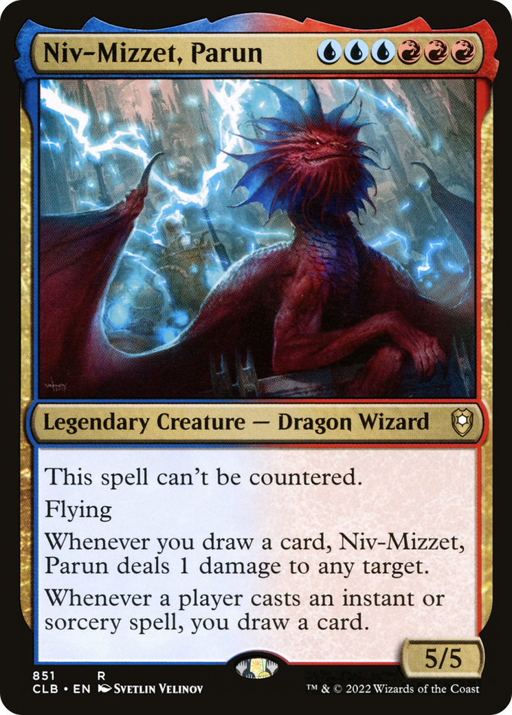 Niv-Mizzet, Parun | Commander Legends: Battle for Baldur's Gate #851
