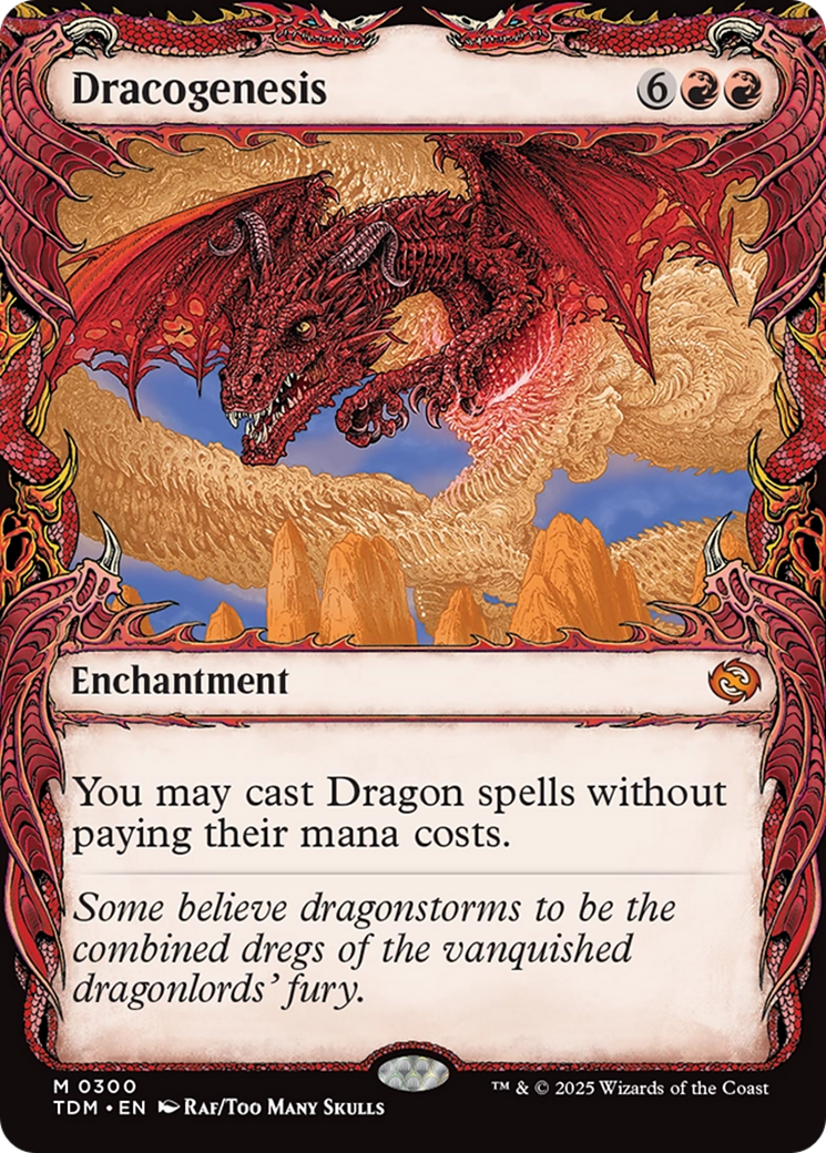 Dracogenesis | Tarkir: Dragonstorm #300 [foil]